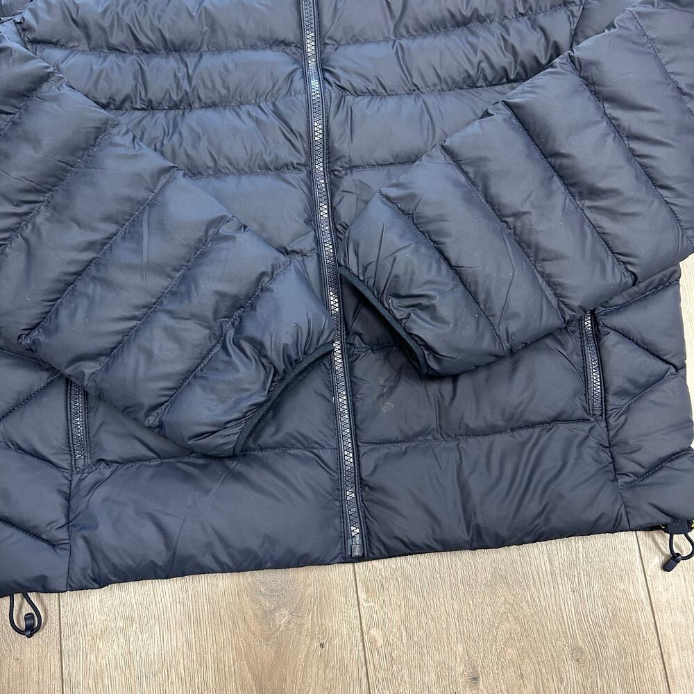Polo Ralph Lauren Hooded Packable Full Zip Puffer Down Jacket Navy size Small S - Picture 3 of 8